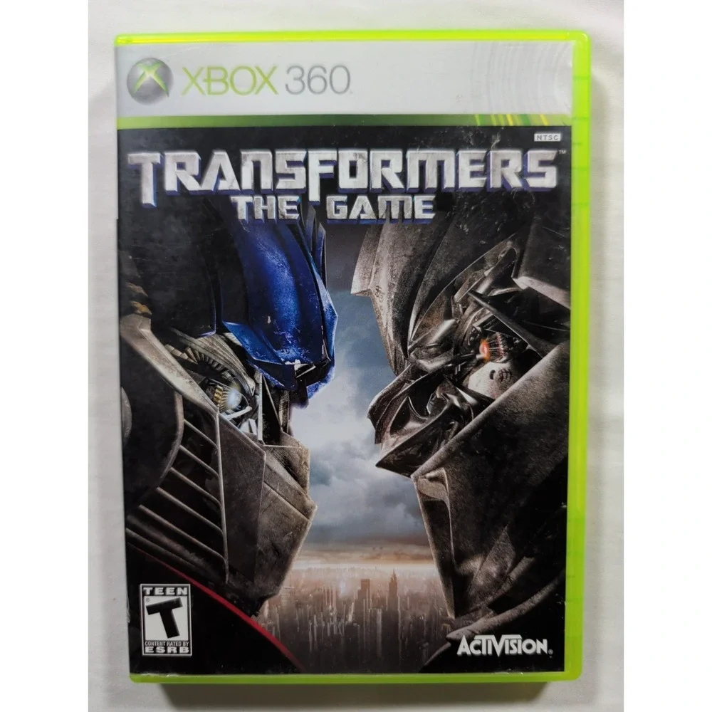 Transformers The Game (Microsoft Xbox 360) CIB - Tested Clean